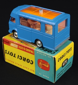 Corgi toys 471 smith's karrier mobile canteen joe's diner kk67 back