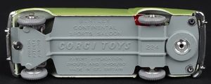 Corgi toys 224 bentley continental kk68 base