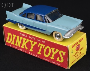 Dinky toys 178 plymouth plaza kk80 front