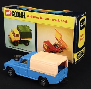 Corgi toys 438 land rover kk92 back