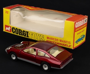 Corgi toys 312 marcos mantis kk93 back