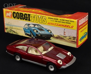 Corgi toys 312 marcos mantis kk93 front