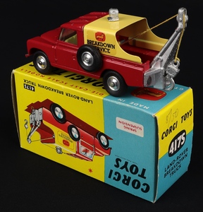 Corgi toys 417s land rover breakdown truck kk94 back