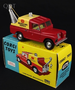 Corgi toys 417s land rover breakdown truck kk94 front