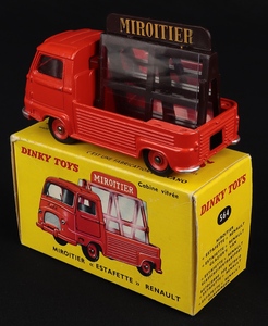 French dinky toys 564 miroitier renault estafette miroitier kk99 back