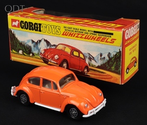 Corgi toys 383 volkswagen 1200 beetle kk102 front