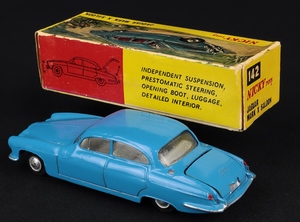 Nicky dinky toys 142 jaguar mark x kk107 back