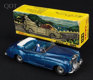 Nicky dinky toys 194 bentley s coupe kk108 front