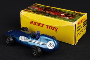 Nicky dinky toys 239 vanwall racing car kk110 back