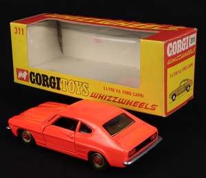 Corgi toys 311 ford capri kk135 back