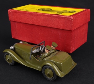 Britains 1448 army staff car kk1334 back