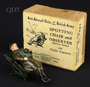 Britains 1731 spotting chair observer kk1337 front