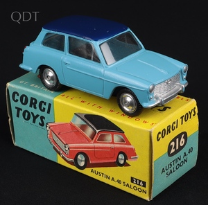 Corgi toys 216 austin a40 saloon kk147 front