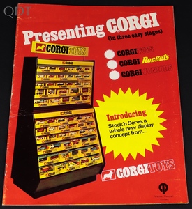Presenting 1 corgi dealer's prmotional booklet kk174 front