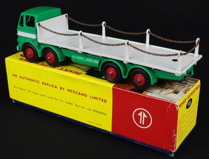 Dinky supertoys 935 leyland octopus flat truck trailer kk230 back