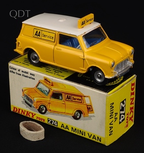 Dinky toys 274 aa mini van kk231 front