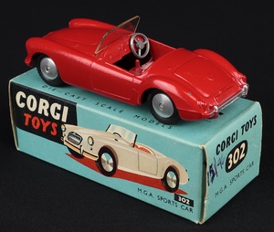 Corgi toys 302 mga sports car kk267 back