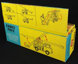 Corgi toys gift set 64 working conveyor forward control jeep kk269 box