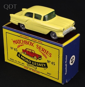 Matchbox 45 vauxhall victor kk286 front