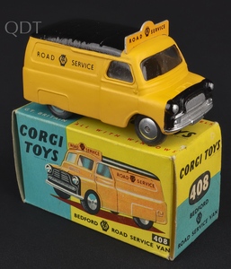 Corgi toys 408 bedford aa road service van kk293 front