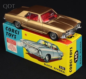 Corgi toys 245 buick riviera kk312 front