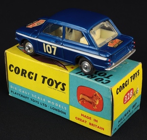 Corgi toys 328 monte carlo hillman imp kk313 back
