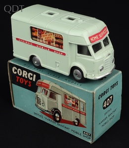 Corgi toys 407 smith's karrier bantam mobile shop kk315 front