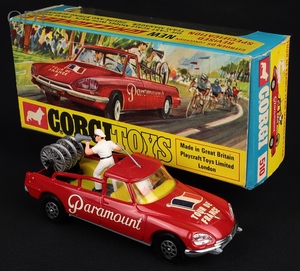 Corgi toys 510 citroen ds19 tour de france team manager's car kk316 front