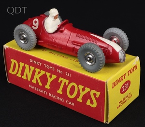 Dinky toys 231 maserati racing car kk329 front