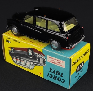 Corgi toys 418 austin taxi kk337 back