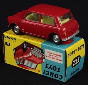 Corgi toys 225 austin seven kk354 back