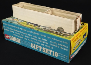 Corgi toys gift set 10 marlin rambler kayak kk355 packing