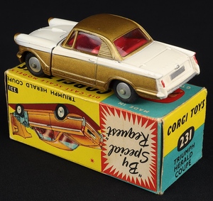 Corgi toys 231 triumph herald kk357 back