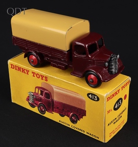 Dinky toys 413 austin covered wagon kk368 front
