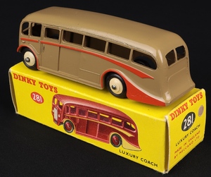 Dinky toys 281 luxury coach kk374 back