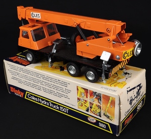 Dinky toys 980 coles hydra truck kk383 back