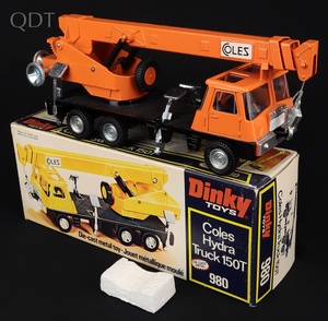 Dinky toys 980 coles hydra truck kk383 front