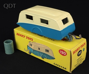 Dinky 190 caravan kk385 front