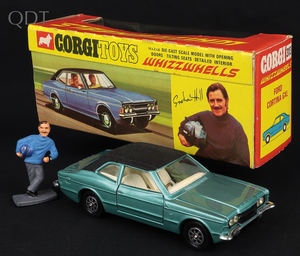 Corgi toys 313 ford cortina gxl graham hill kk409 front