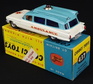 Corgi toys 437 superior ambulance kk410 back