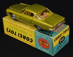 Corgi toys 241 ghia kk412 back
