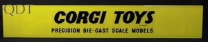 Corgi toys glass sign kk428 front