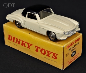 French dinky toys 24h mercedes 190 sl kk433 front