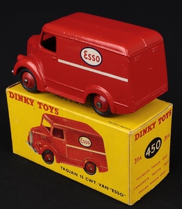 Dinky toys 31a 450 trajan van esso kk439 back