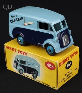 Dinky toys 465 morris commercial van capstan kk444 front