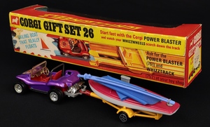 Corgi toys gift set 26 beach buggy sailing boat kk462 back