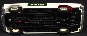 Dinky toys 261 ford taunus polizei kk479 base