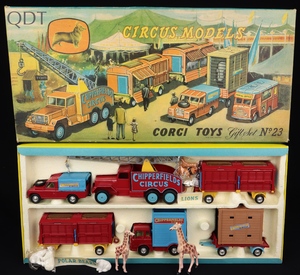 Corgi gift set 23 1 chipperfields circus models kk482 front