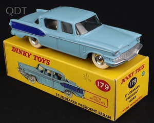 Dinky toys 179 studebaker president sedan kk542 front