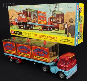 Corgi toys 1139 1 chipperfields menagerie kk546 front